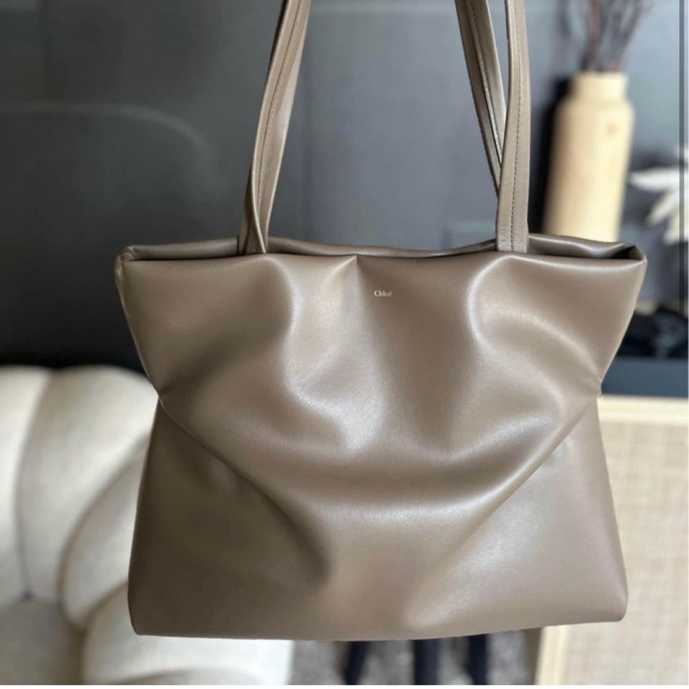 Authentic New Chloe Judy East West Calf Skin Tote/Bag